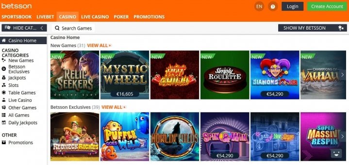 online casino bonuses
