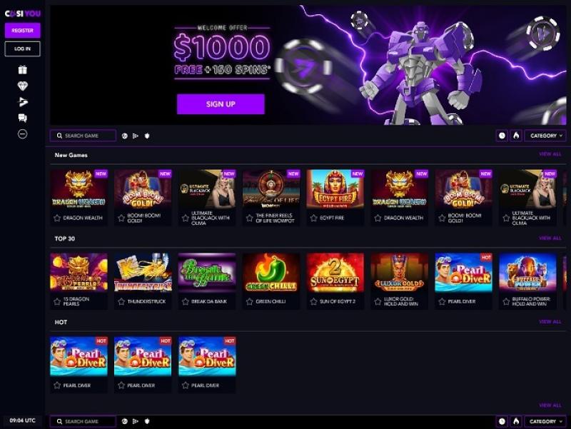 online casino live