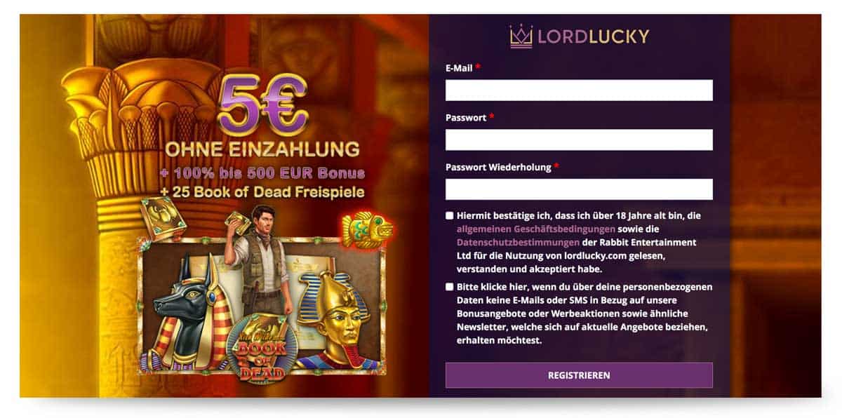 Keine Einzahlungscasino -Boni